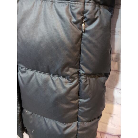 Columbia Omni-Shield Women's M Duck Down Puffer Coat Jacket Black Long - Picture 7 of 13
